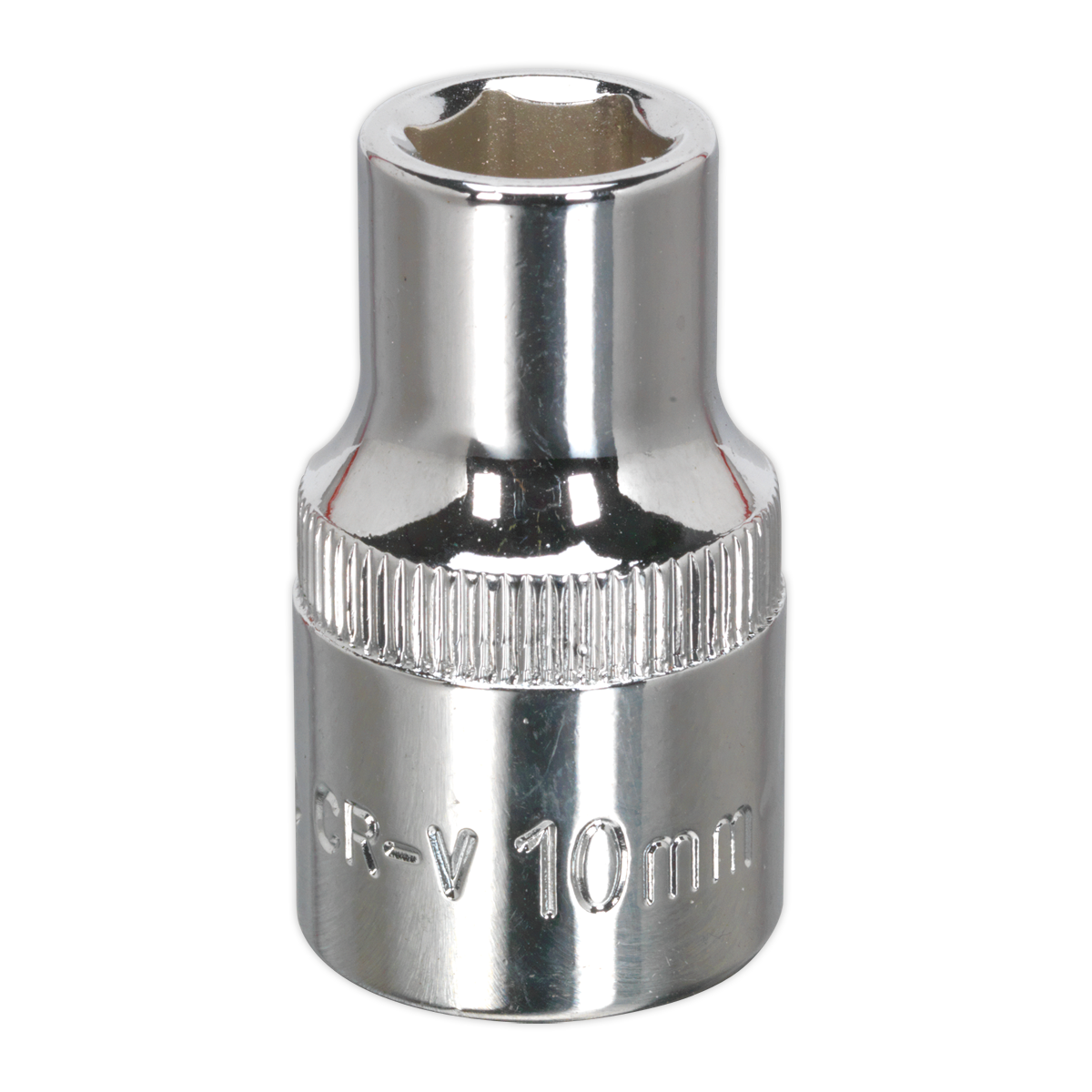SEALEY -  WallDrive® Socket 10mm 1/2"Sq Drive Fully Polished