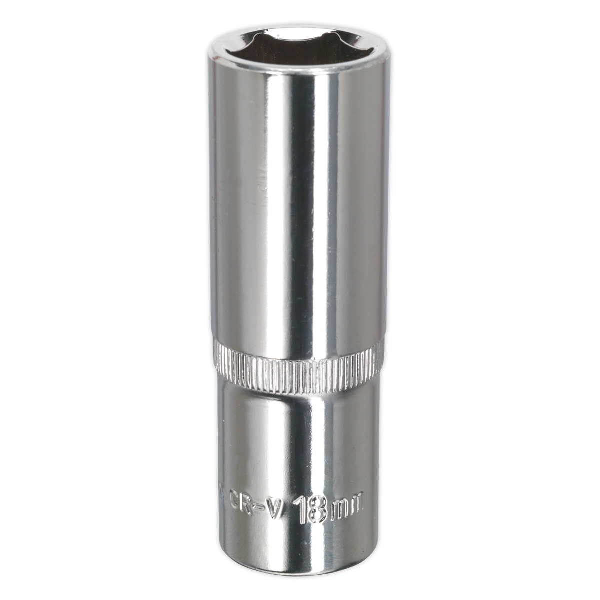 WallDrive® Socket 18mm Deep 1/2"Sq Drive Fully Polished