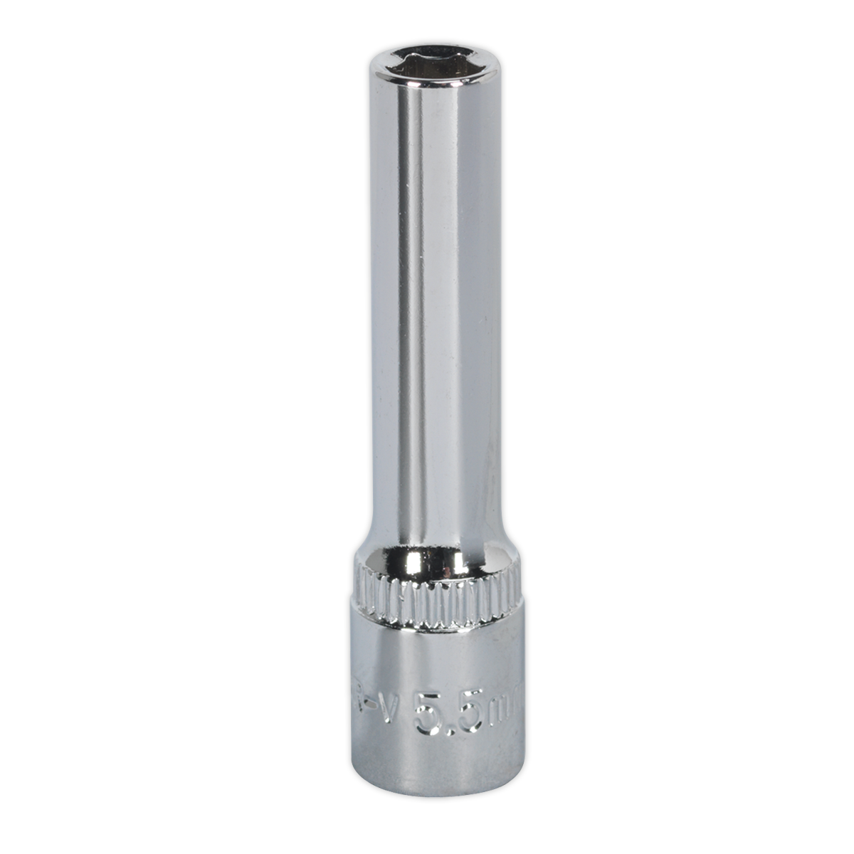 WallDrive® Socket 5.5mm 1/4"Sq Drive Deep Fully Polished
