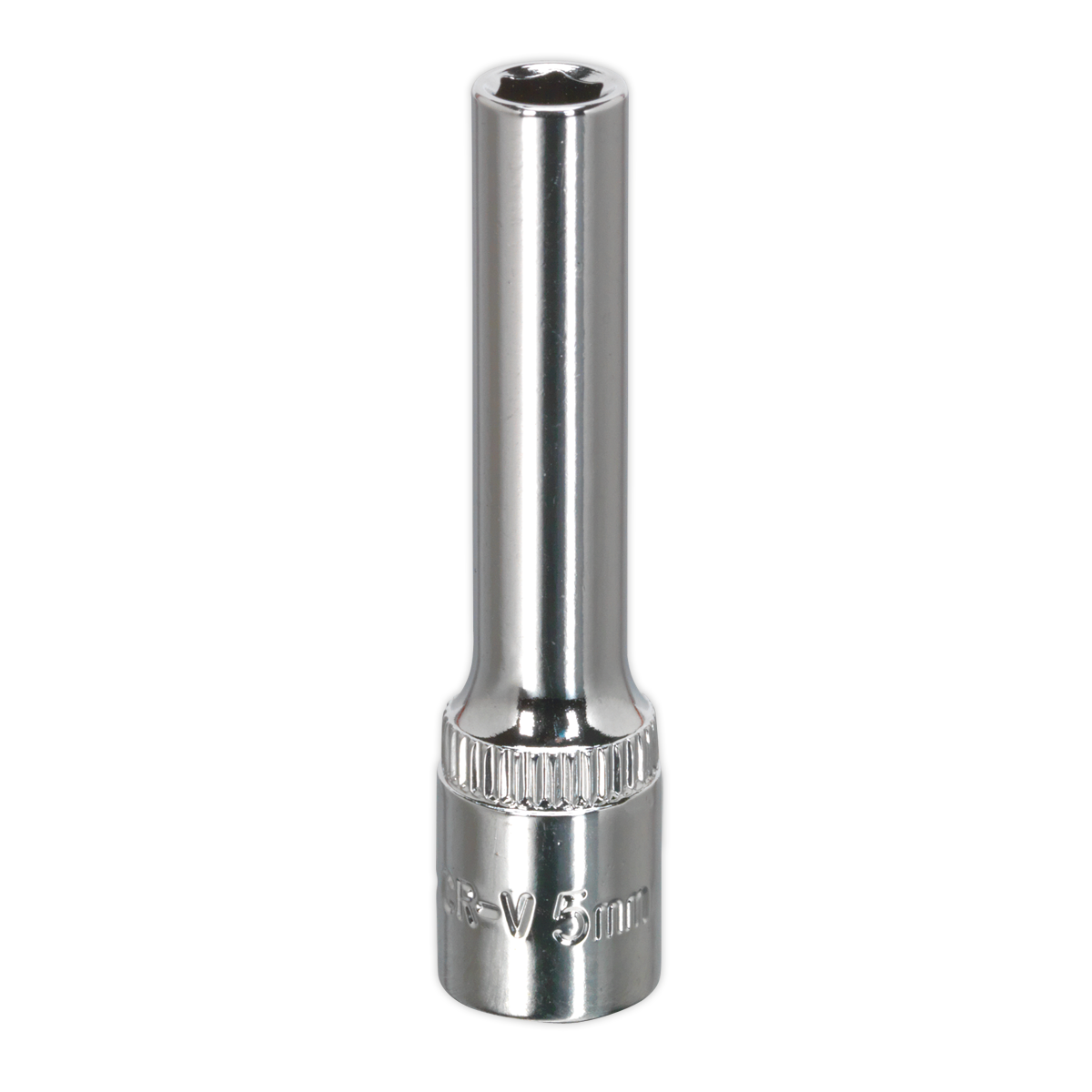 WallDrive® Socket 5mm Deep 1/4"Sq Drive Fully Polished