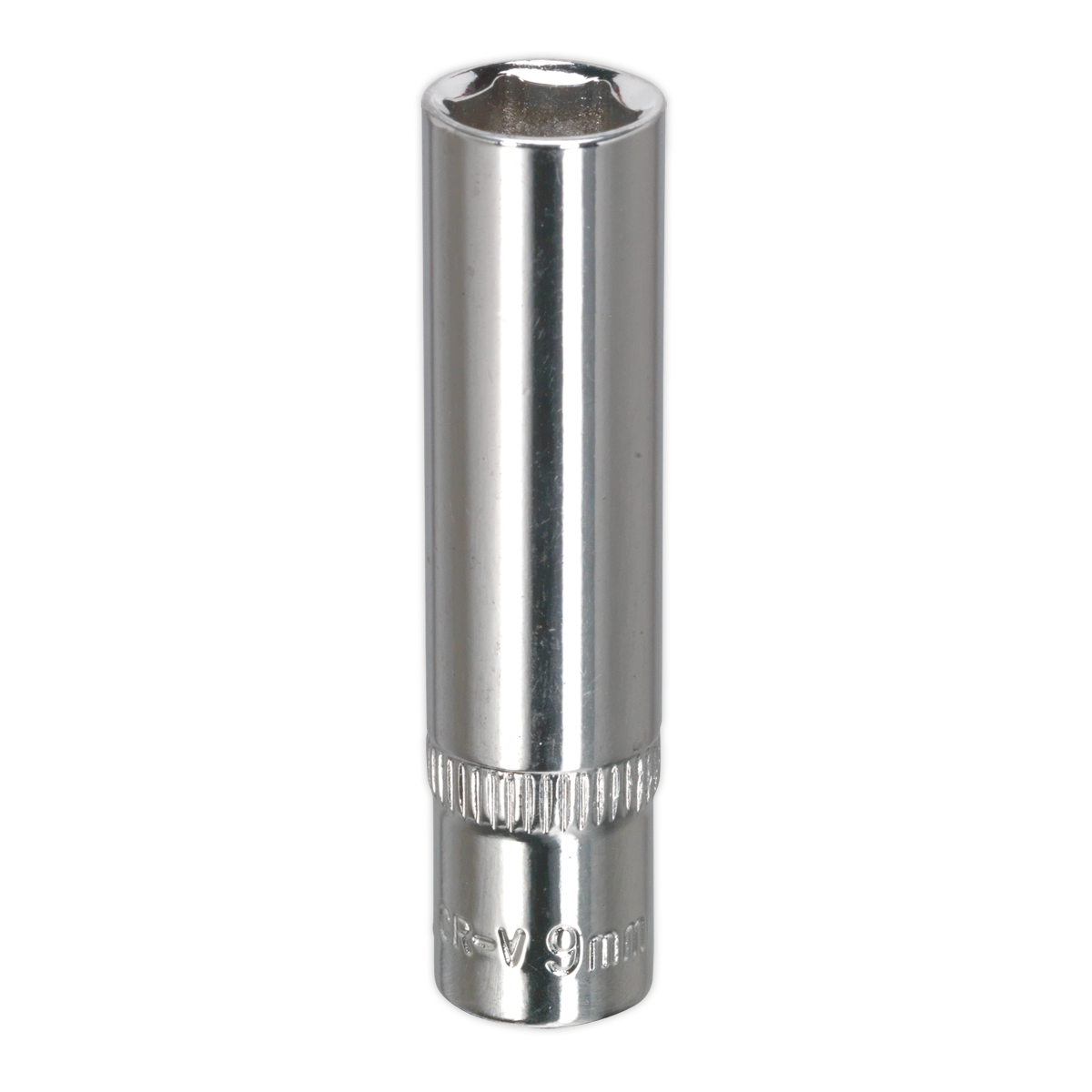 WallDrive® Socket 9mm Deep 1/4"Sq Drive Fully Polished