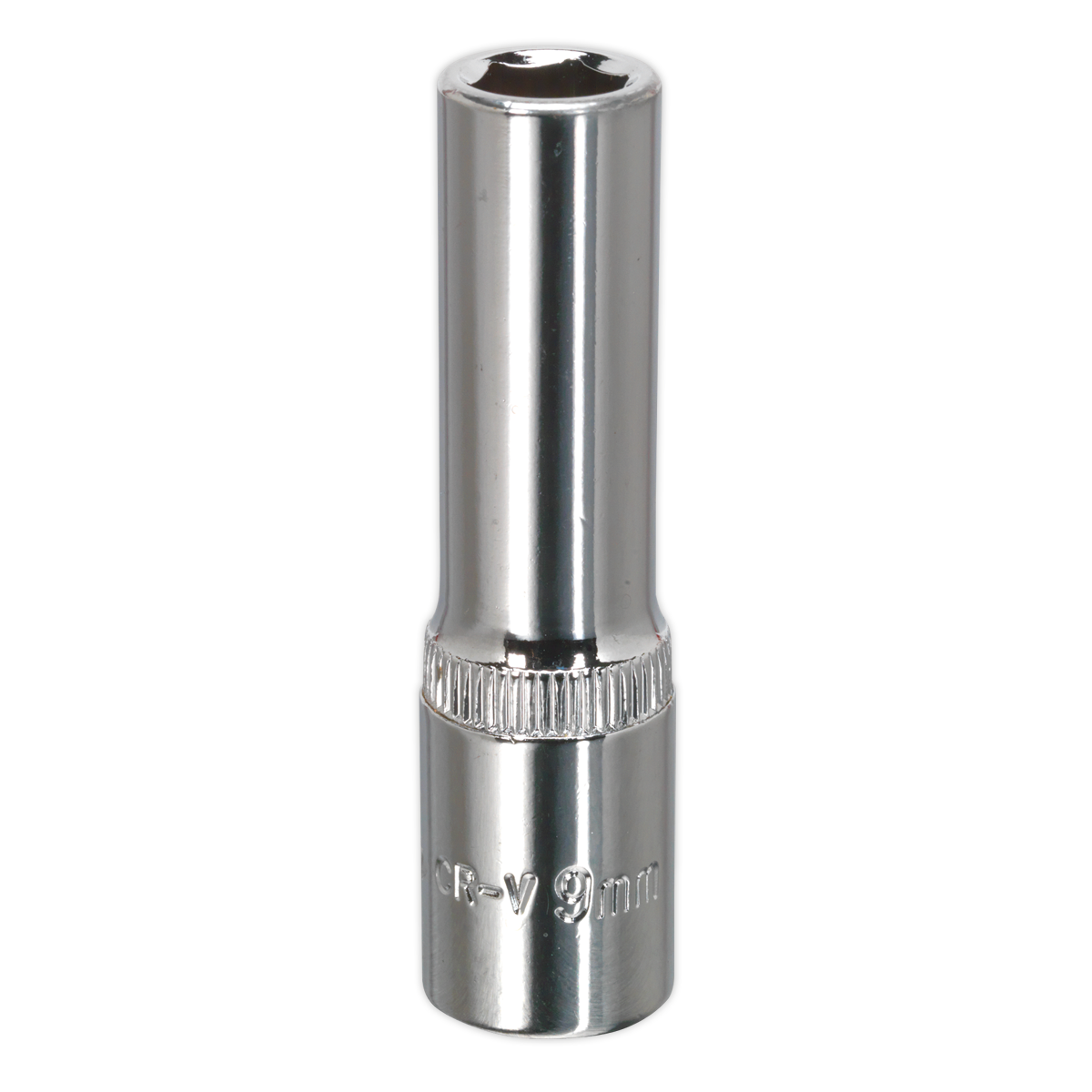 WallDrive® Socket 9mm Deep 3/8"Sq Drive Fully Polished