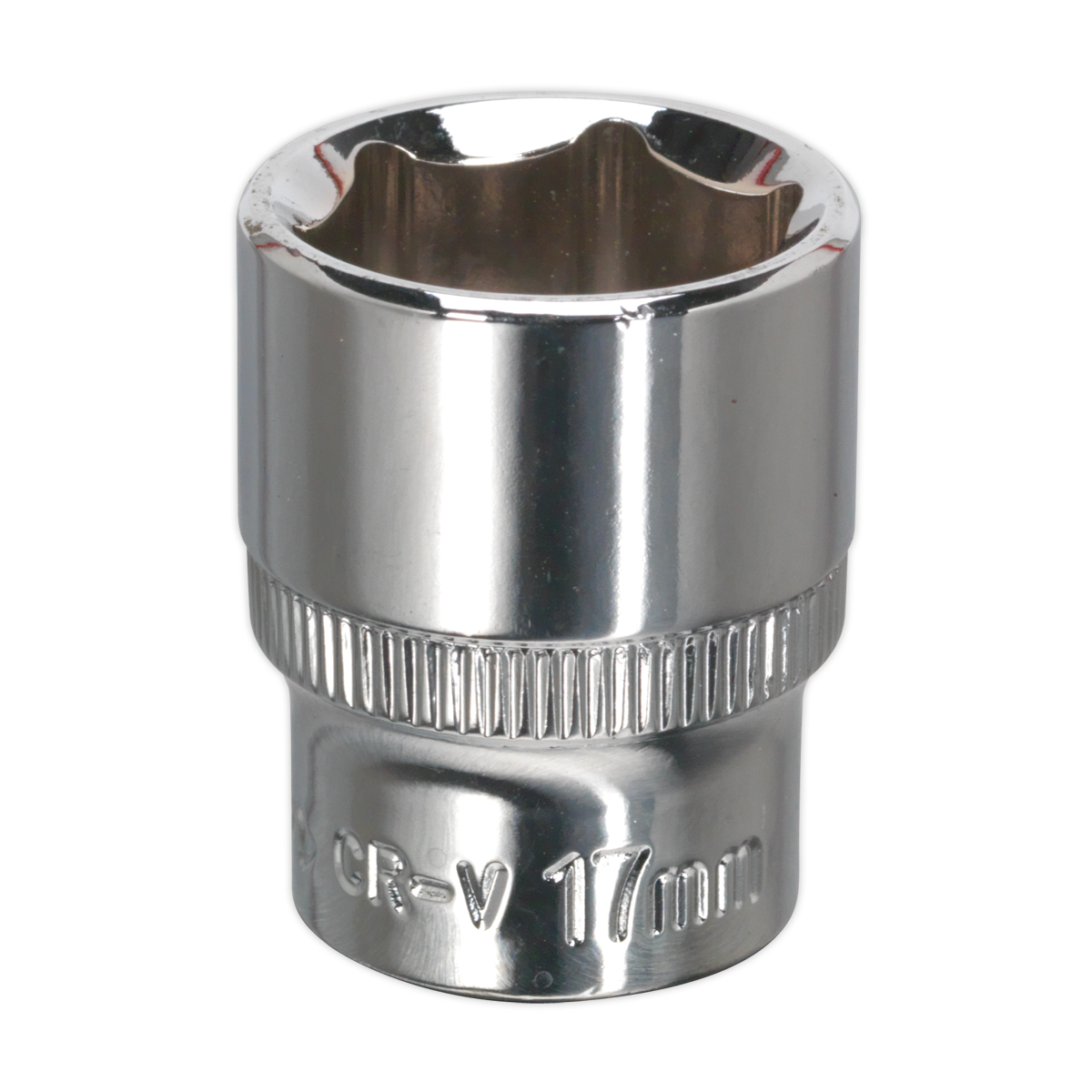 WallDrive® Socket 17mm 3/8"Sq Drive Fully Polished
