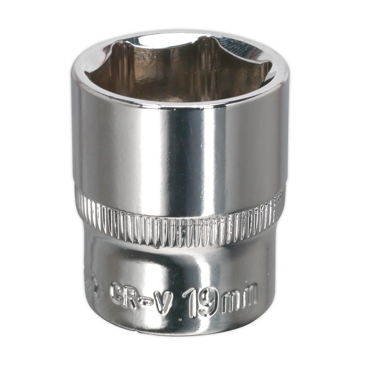 WallDrive® Socket 19mm 3/8"Sq Drive Fully Polished