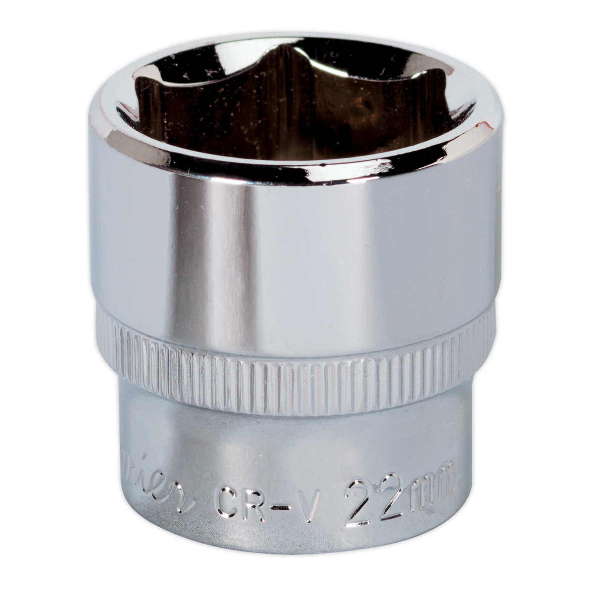 WallDrive® Socket 22mm 3/8"Sq Drive Fully Polished