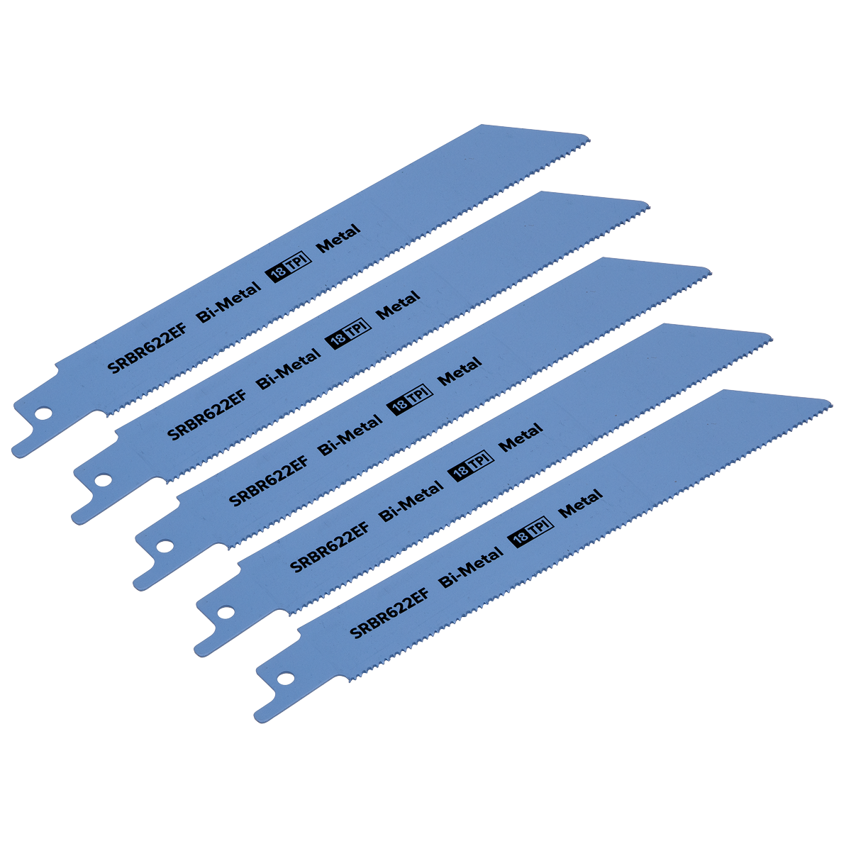 Reciprocating Saw Blade Metal 150mm 18tpi - Pack of 5