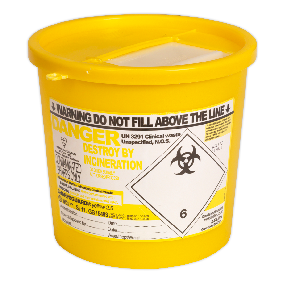 Sharps Bin 2.5L