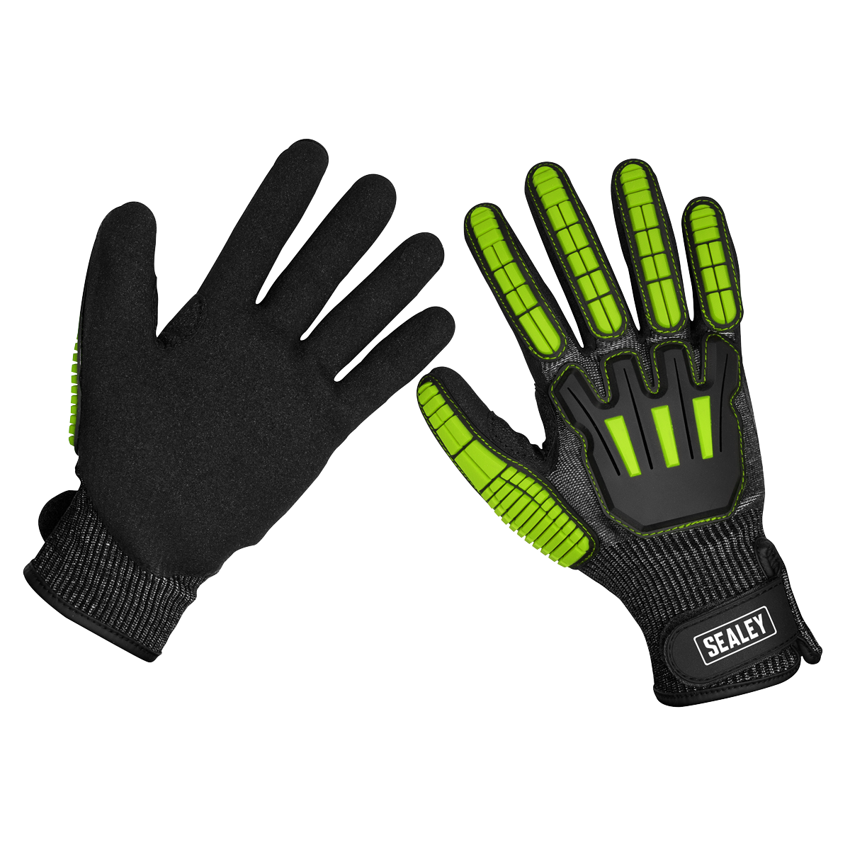Cut & Impact Resistant Gloves - Large - Pair