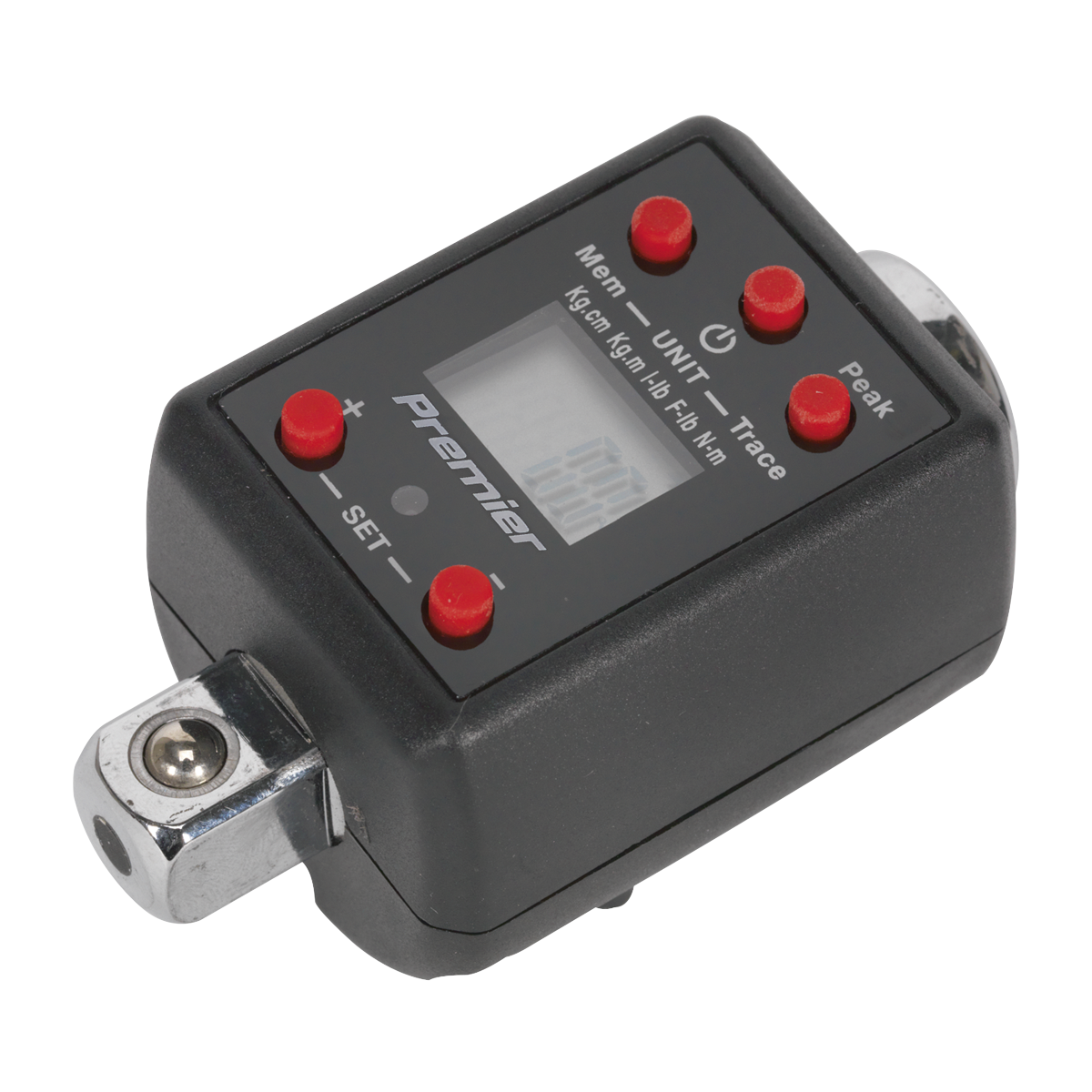 Torque Adaptor Digital 1/2"Sq Drive 40-200Nm(29.5-147.5lb.ft)