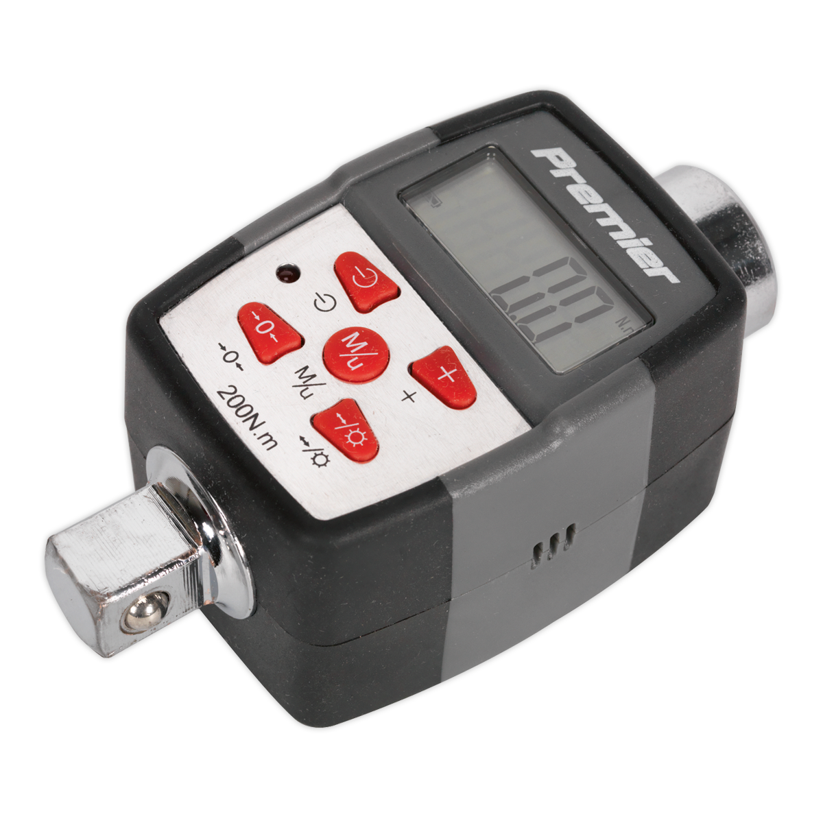 Torque Adaptor with Angle Function Digital 1/2"Sq Drive 20-200Nm(14.7-147.5lb.ft)