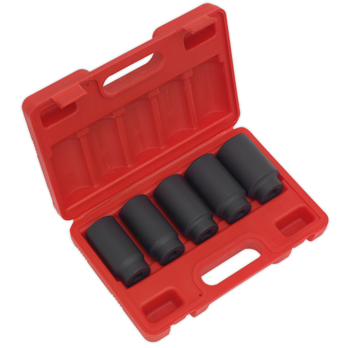 Impact Hub Nut Socket Set 5pc 1/2"Sq Drive