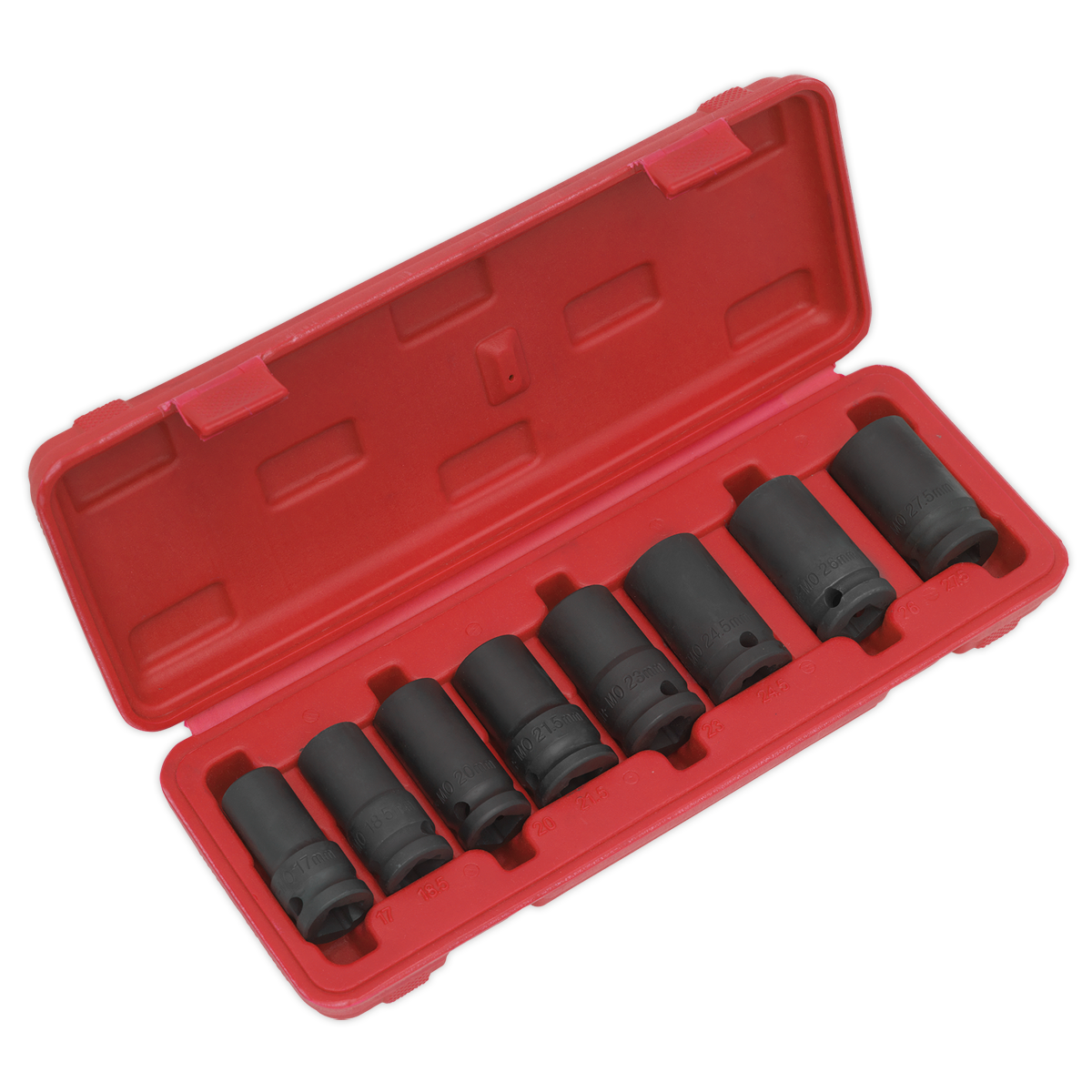Locking Wheel Nut Removal Set 8pc 1/2"Sq Drive
