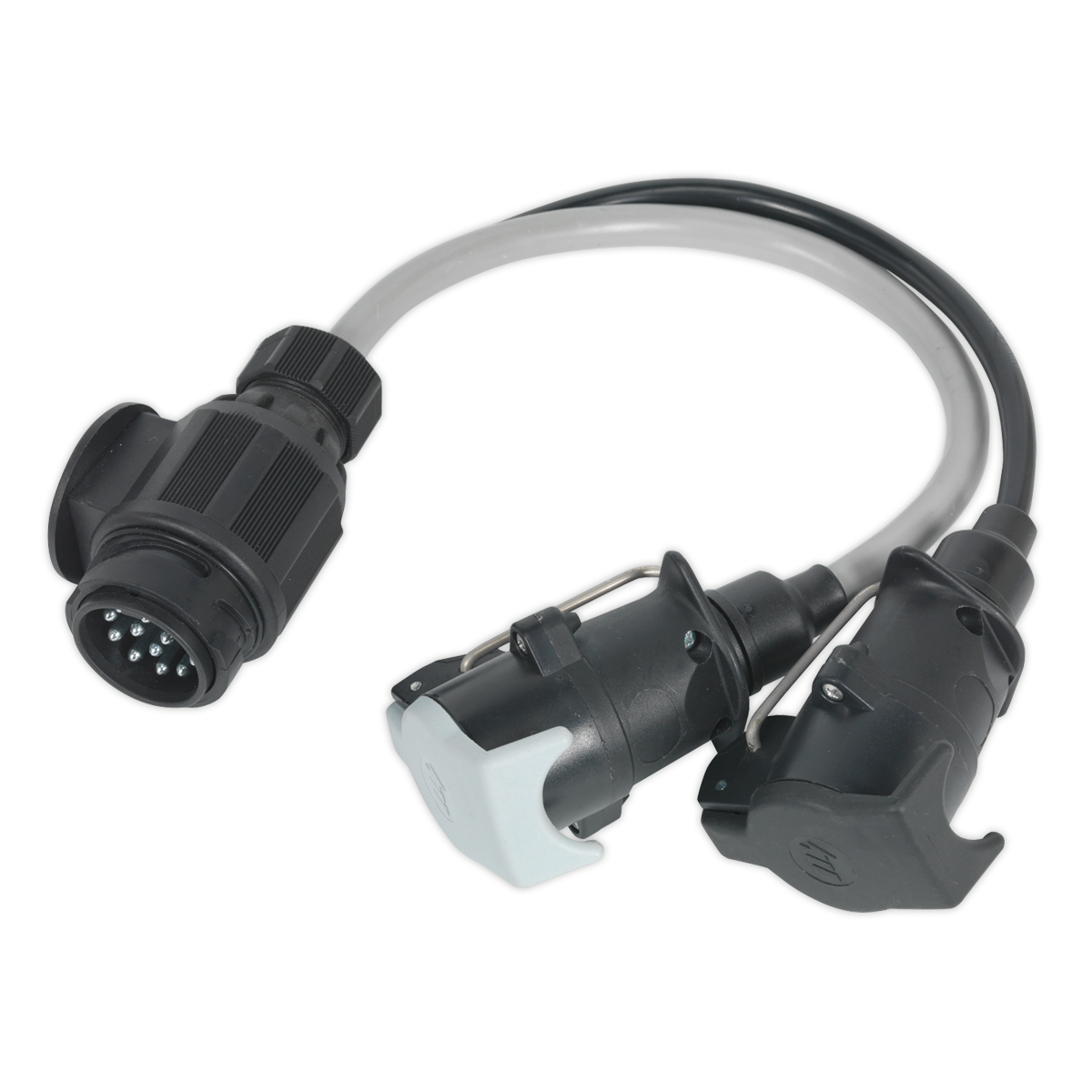 Conversion Lead 13-Pin Euro to 7-Pin N & S Type Plugs 12V