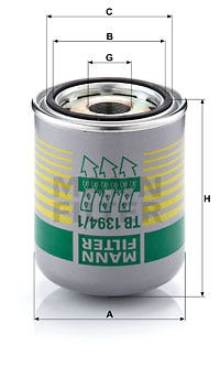 MANN -  Air Dryer Cartridge