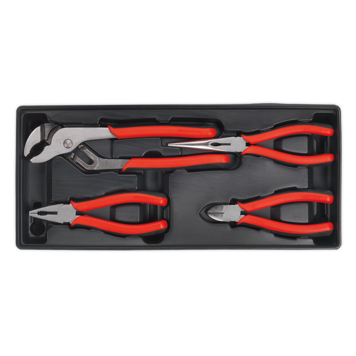Tool Tray with Pliers Set 4pc
