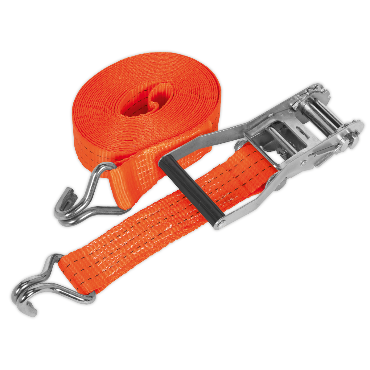 Ratchet Strap 50mm x 10m Polyester Webbing 3000kg Breaking Strength