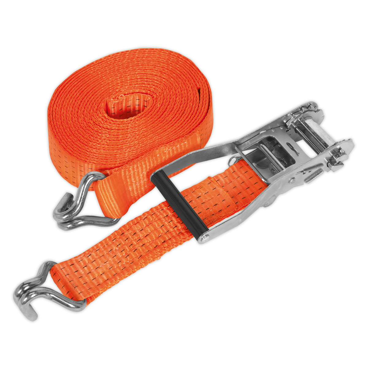 Ratchet Strap 50mm x 10m Polyester Webbing 5000kg Breaking Strength