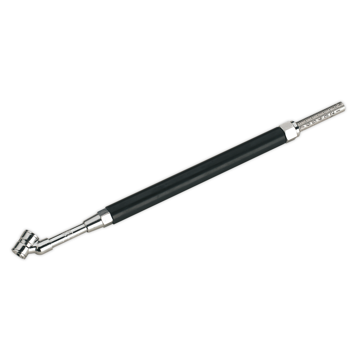 Tyre Pressure Gauge Deluxe Twin Push-On Connector 0-11bar(0-160psi)