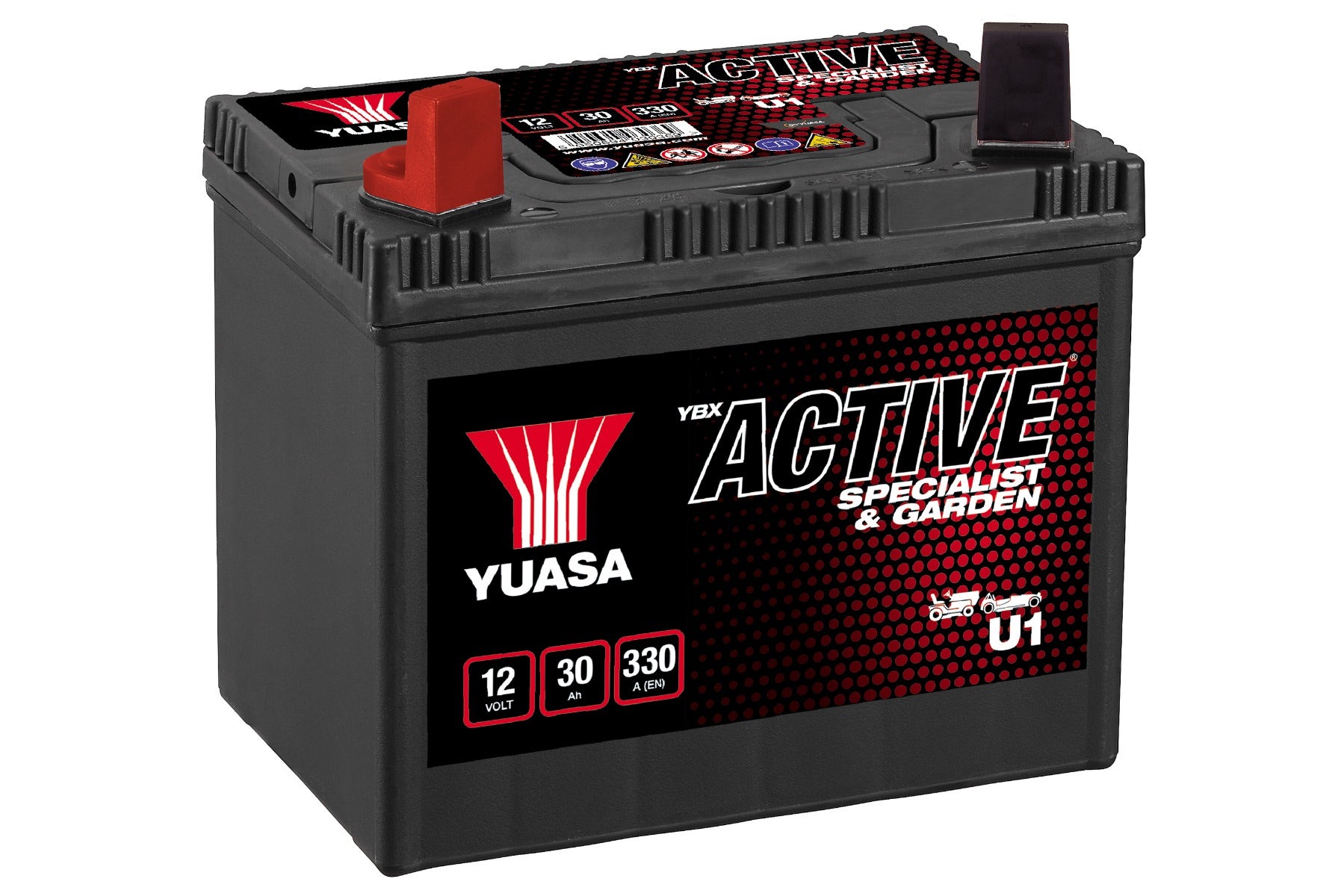 YUASA -  Garden Machinery Battery - 1 Year Warranty