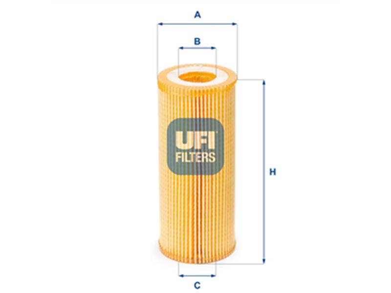 UFI -  Oil Filter - Insert