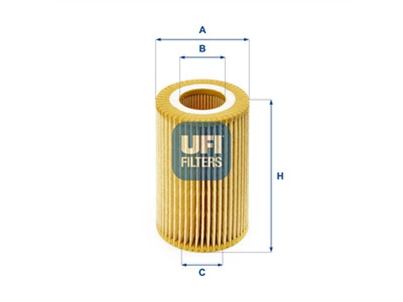UFI -  Oil Filter - Insert