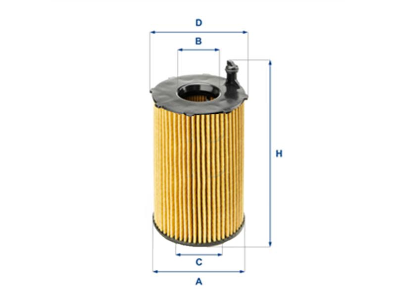UFI -  Oil Filter - Insert
