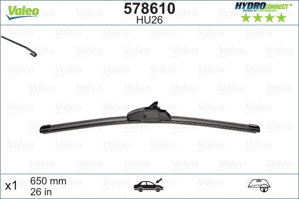 VALEO -  Wiper Blade - 650mm 26"