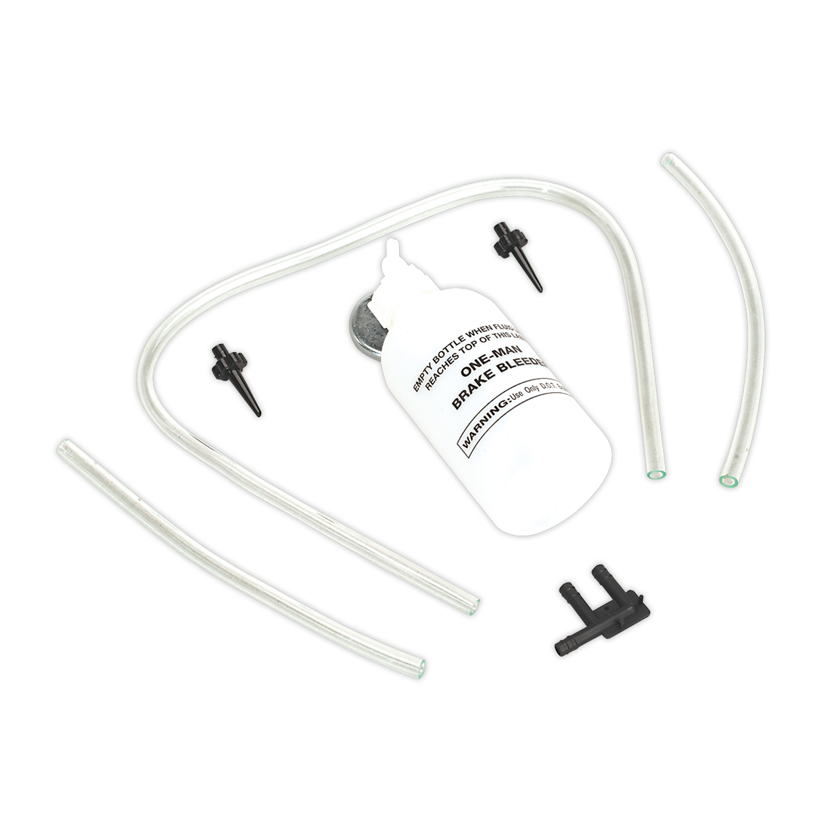 Brake Bleeder Set with Container