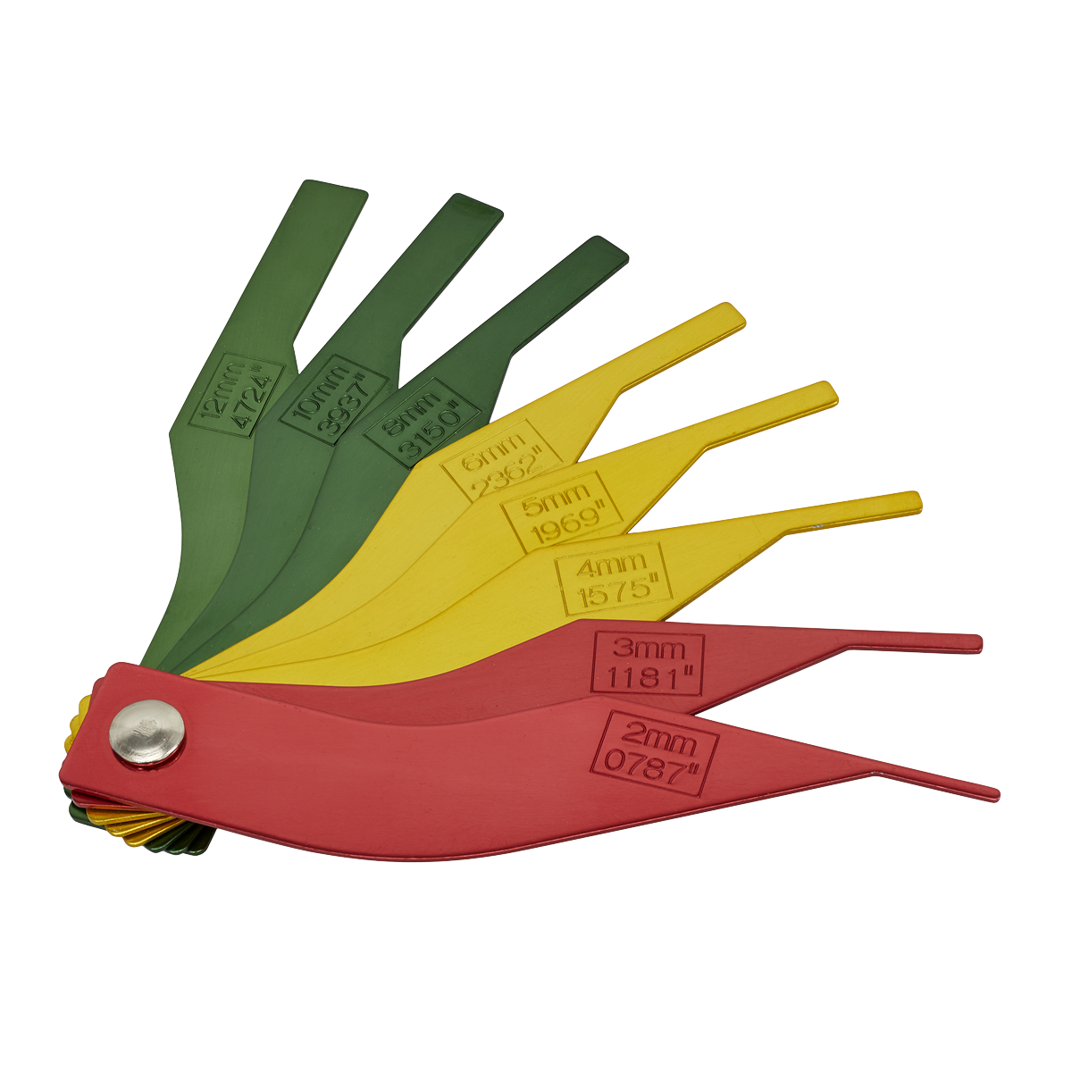 Brake Pad Thickness Gauge 8pc