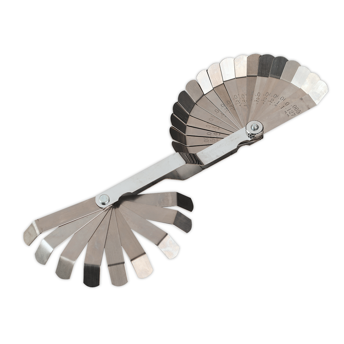 Feeler Gauge 26 Blade Offset - Dual Marked