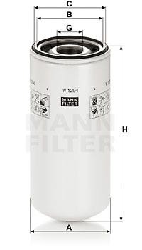 MANN -  Oil Filter - Screw On