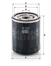 MANN -  Oil Filter - Screw On