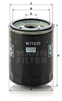 MANN -  Oil Filter