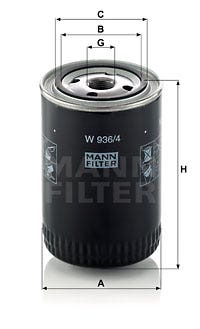 MANN -  Oil Filter - Screw On
