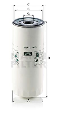 MANN -  Oil Filter - Screw On
