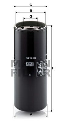 MANN -  Oil Filter - Screw On