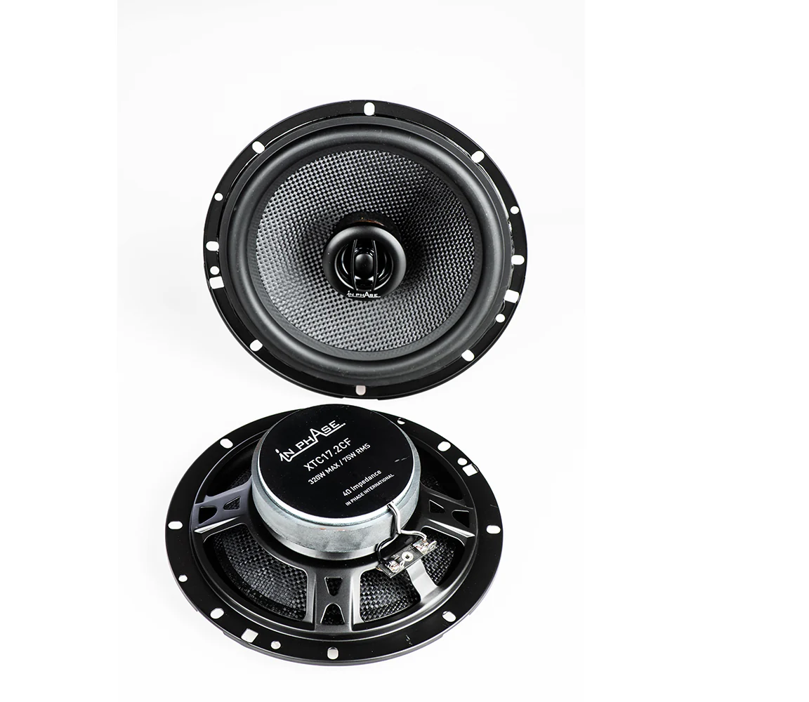 XTC17.2 17cm 250 Watts 2-Way Rotary Tweeter Car Door/Shelf Speakers