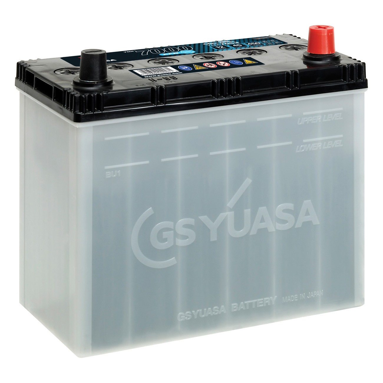 YUASA -  053 7000 Series EFB Start Stop Battery - 4 Year Warranty