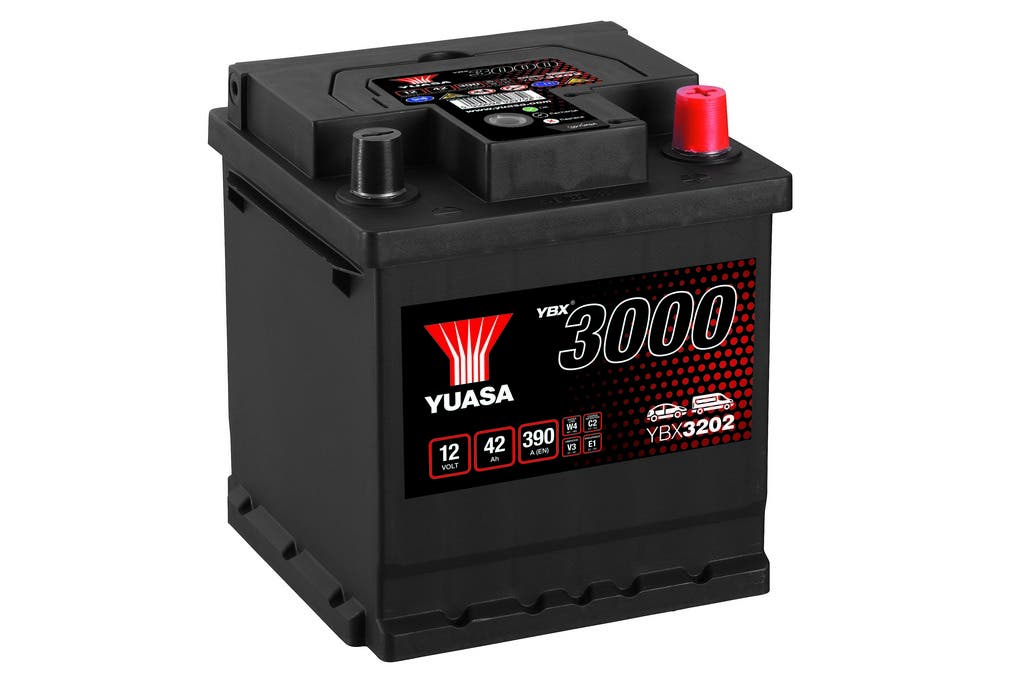 YUASA -  202 3000 Series SMF Battery - 4 Year Warranty