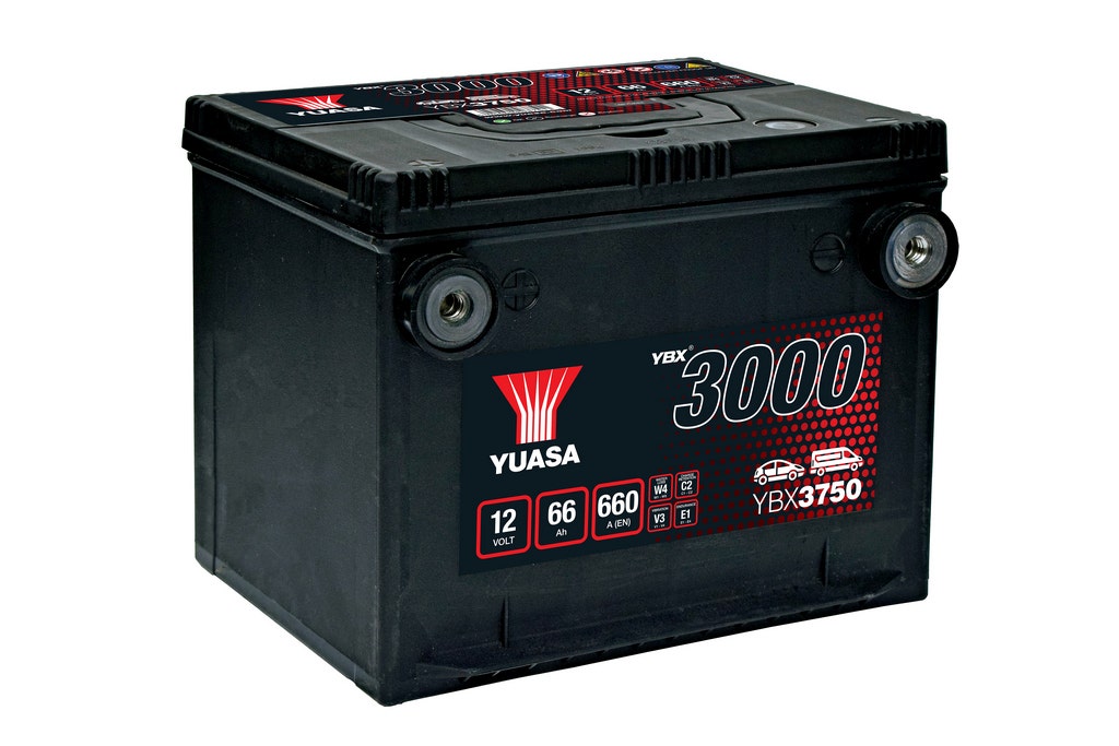 YUASA -  750 3000 Series SMF Battery - 4 Year Warranty