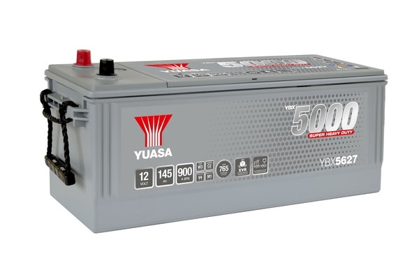 YUASA -  627 5000 Series Super Heavy Duty SMF Battery - 5 Years Warranty