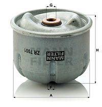 MANN -  Oil Filter - Centrifuge