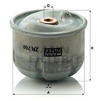 MANN -  Oil Filter - Centrifuge